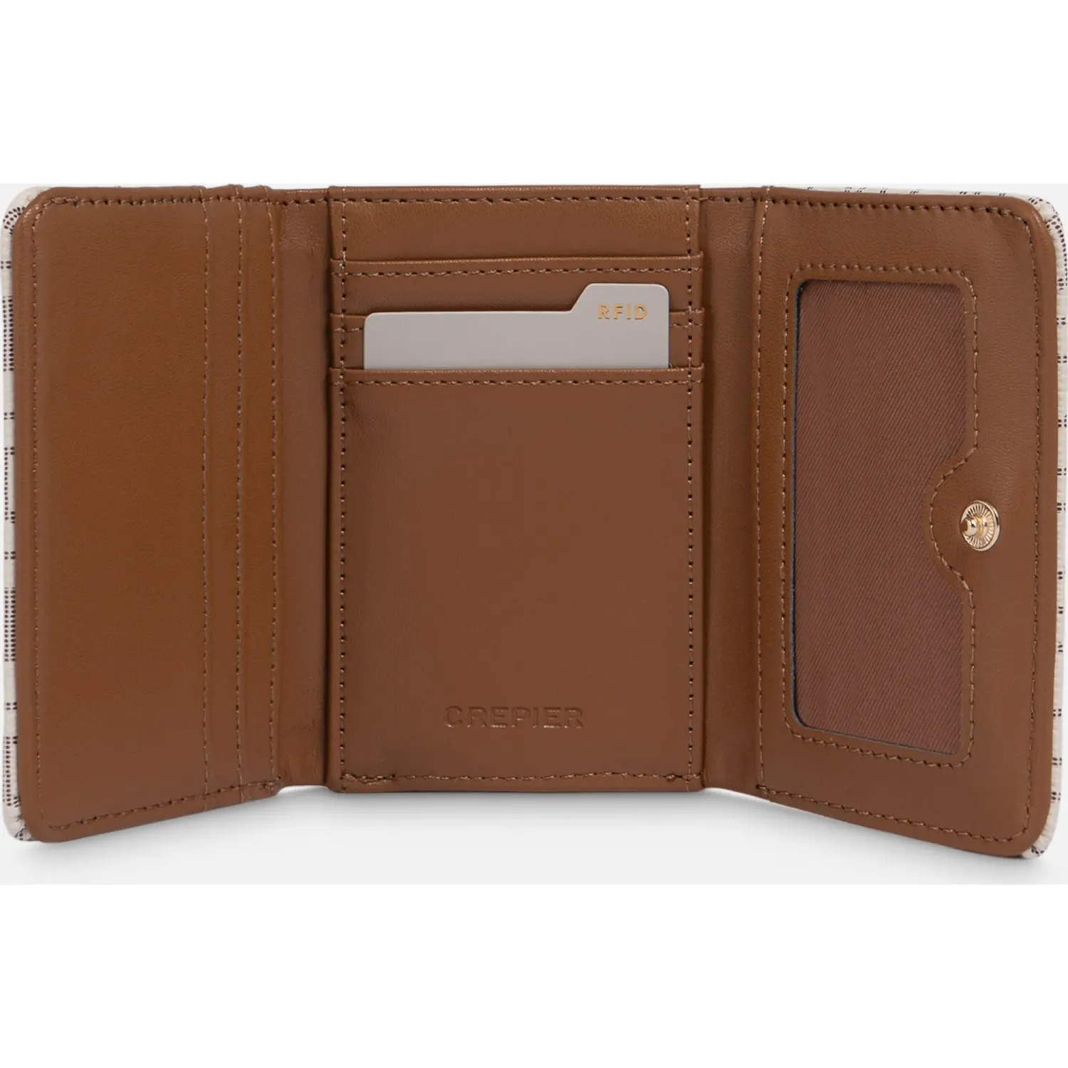 Billetera Crepier Mujer Ardela Chico color hueso | Platanitos