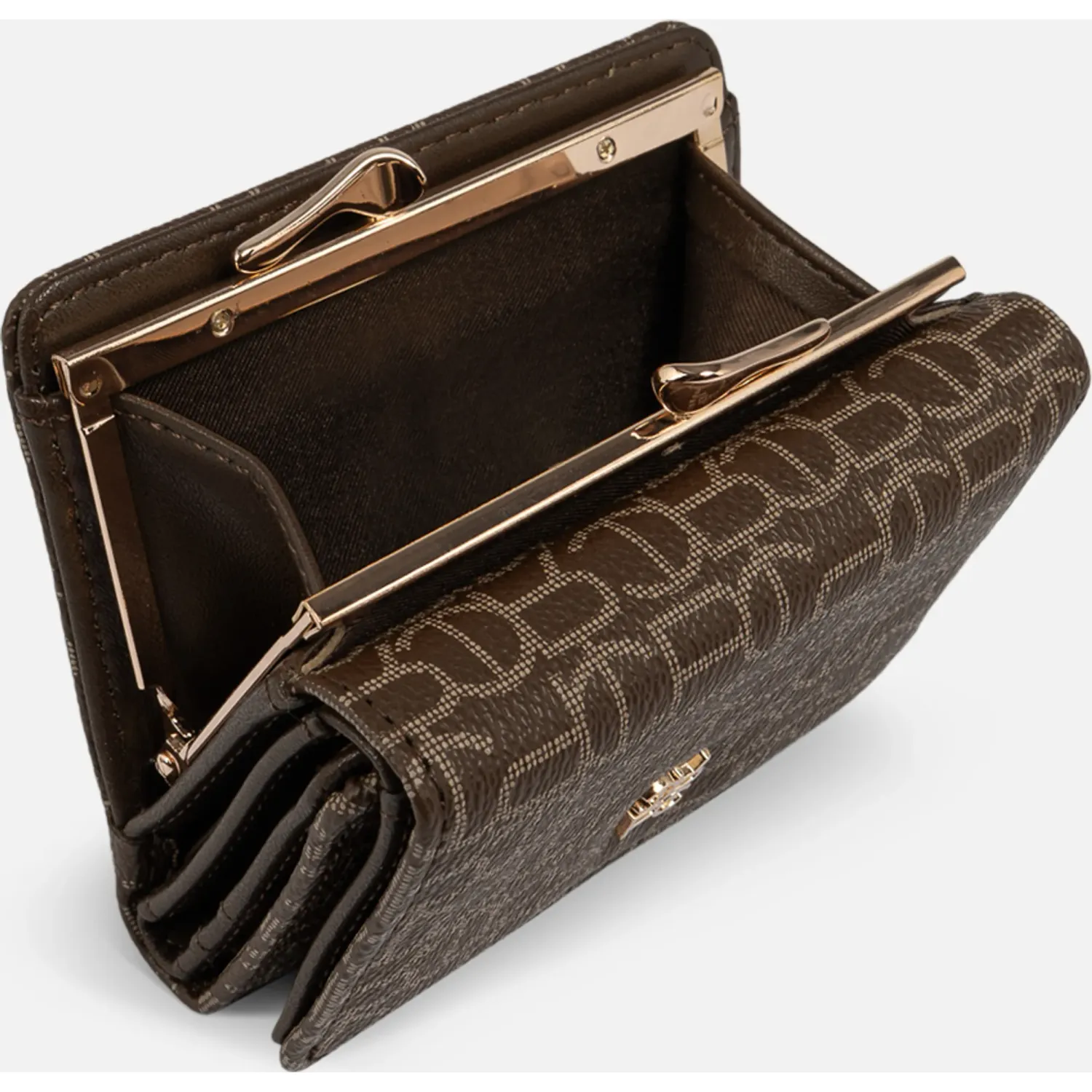 Billetera Crepier Mujer Ardela Chico color marrón | Platanitos