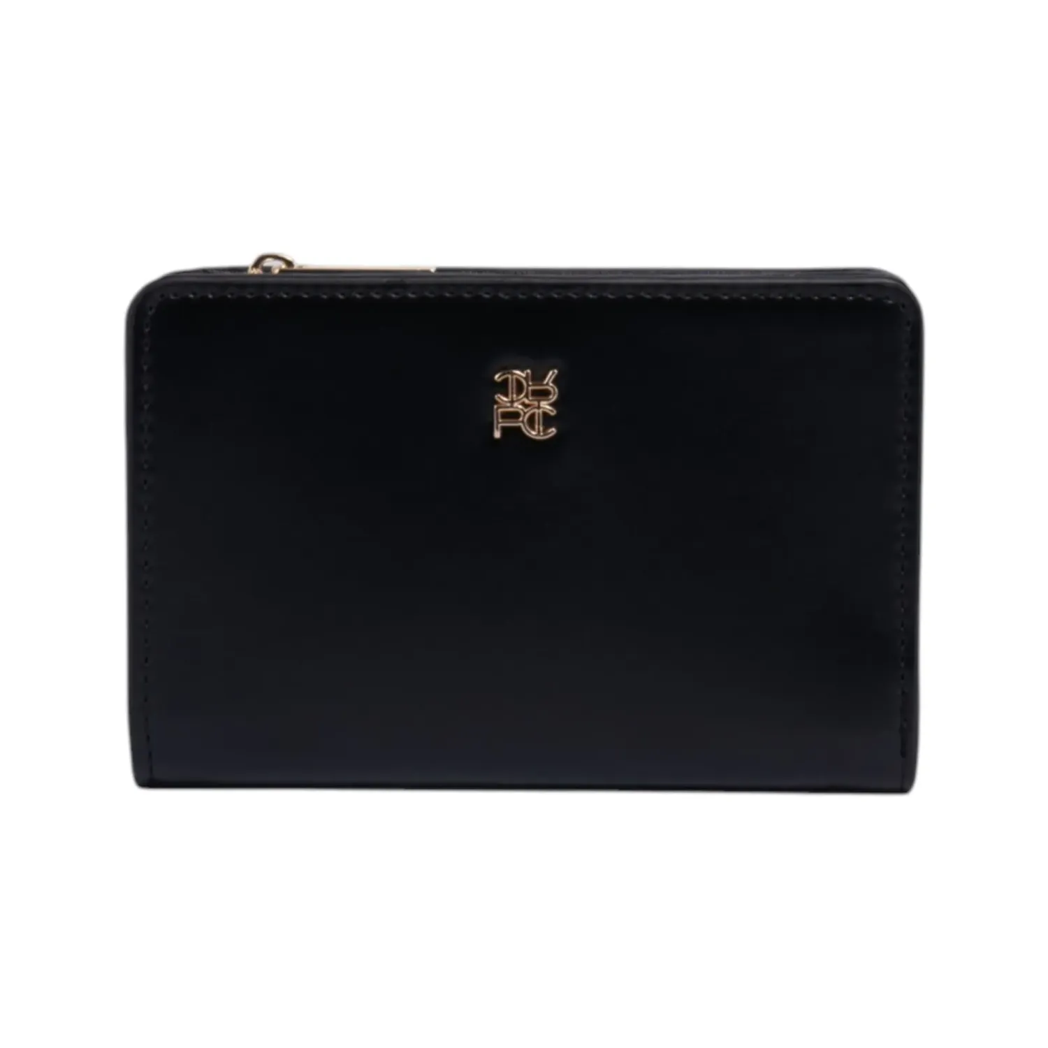 Billetera Crepier Mujer Cazzia Mediano color negro | Platanitos