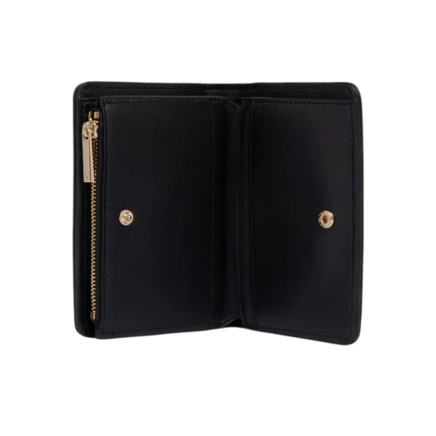 Billetera Crepier Mujer Cazzia Mediano color negro | Platanitos