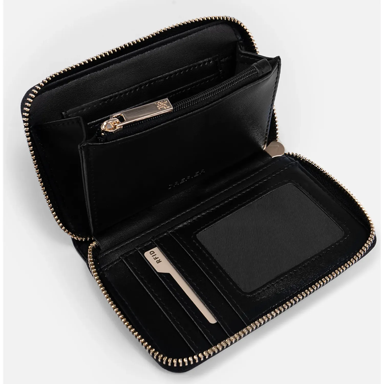 Billetera Crepier Mujer Kadela Chico color negro | Platanitos