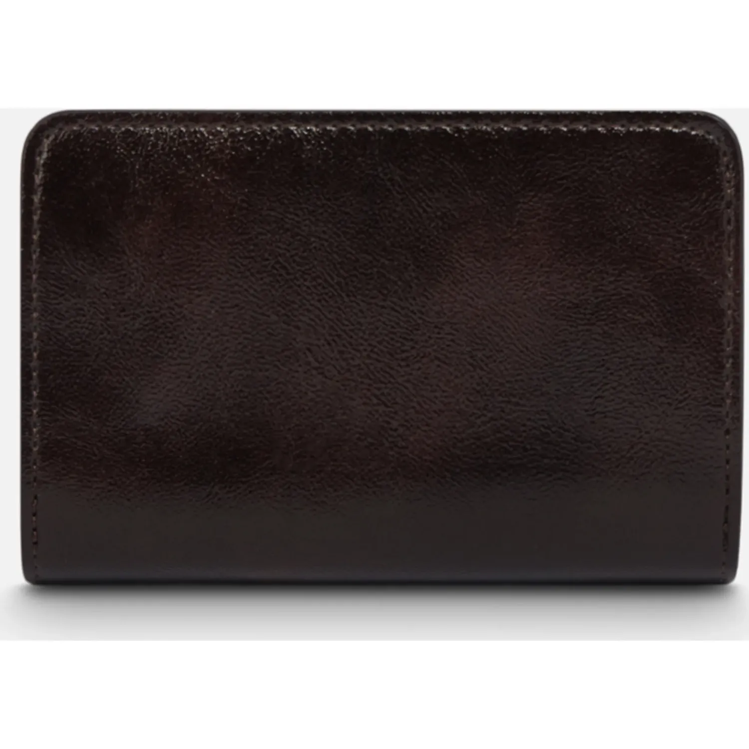 Billetera Crepier Mujer Lilia Mediano color marron oscuro | Platanitos