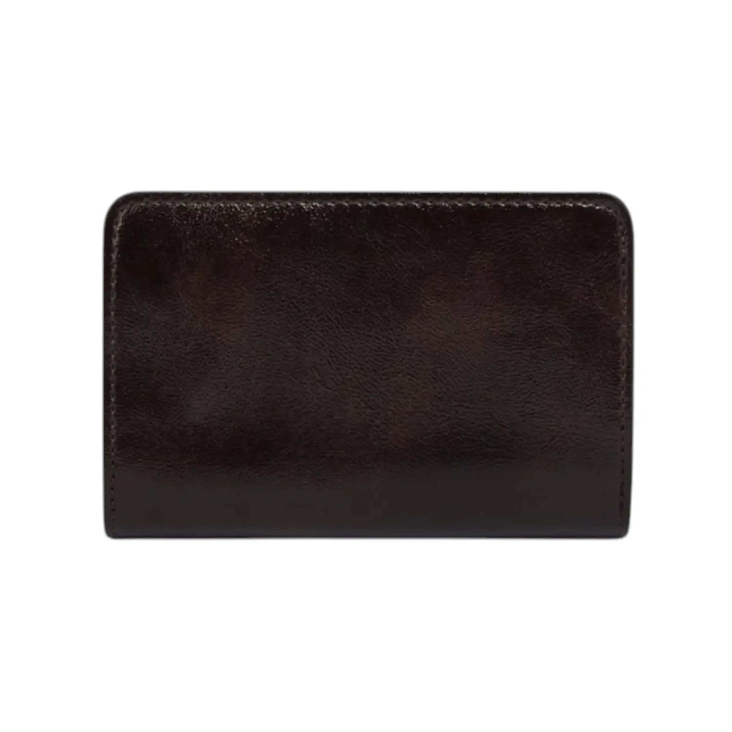 Billetera Crepier Mujer Lilia Mediano color marron oscuro | Platanitos