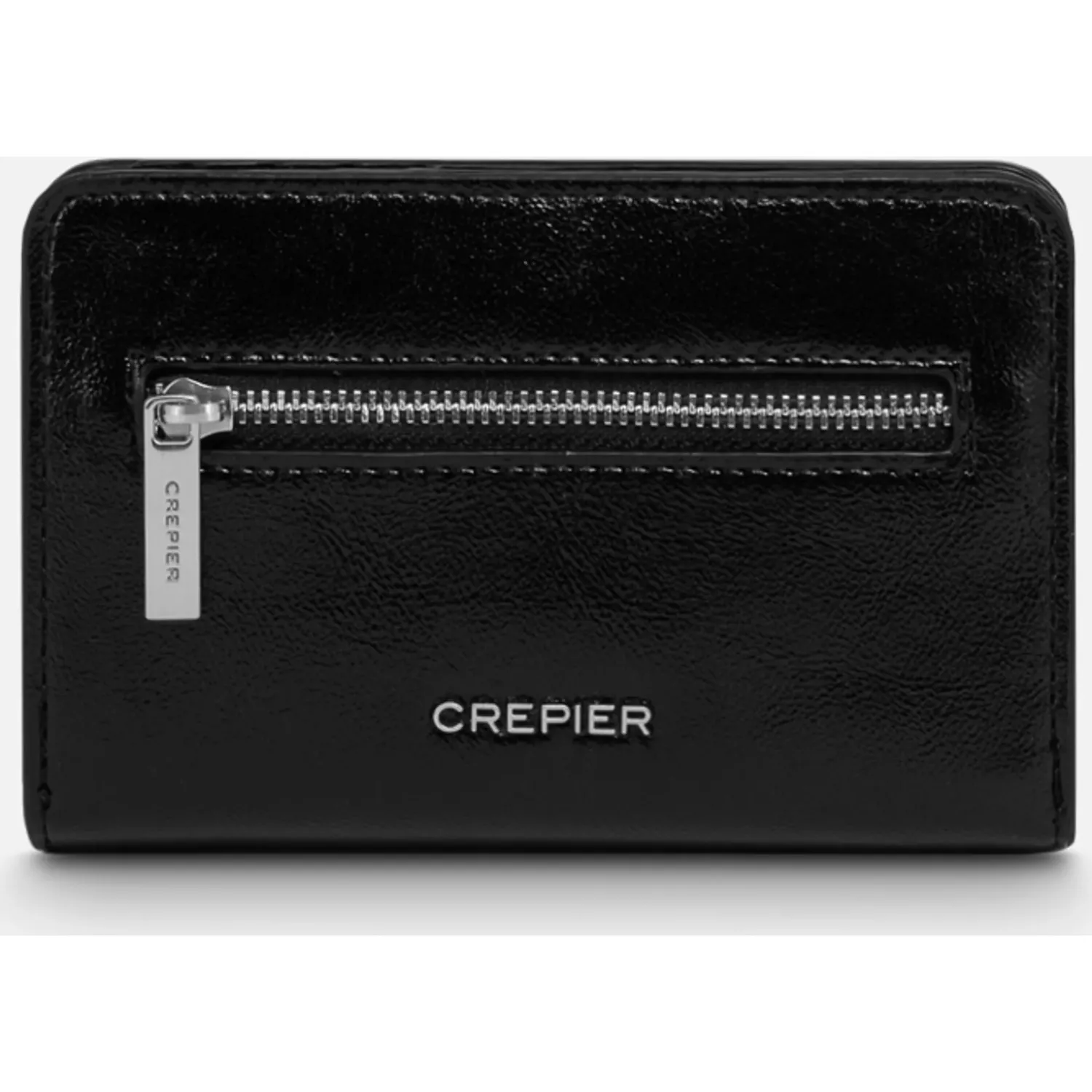 Billetera Crepier Mujer Lilia Mediano color negro | Platanitos
