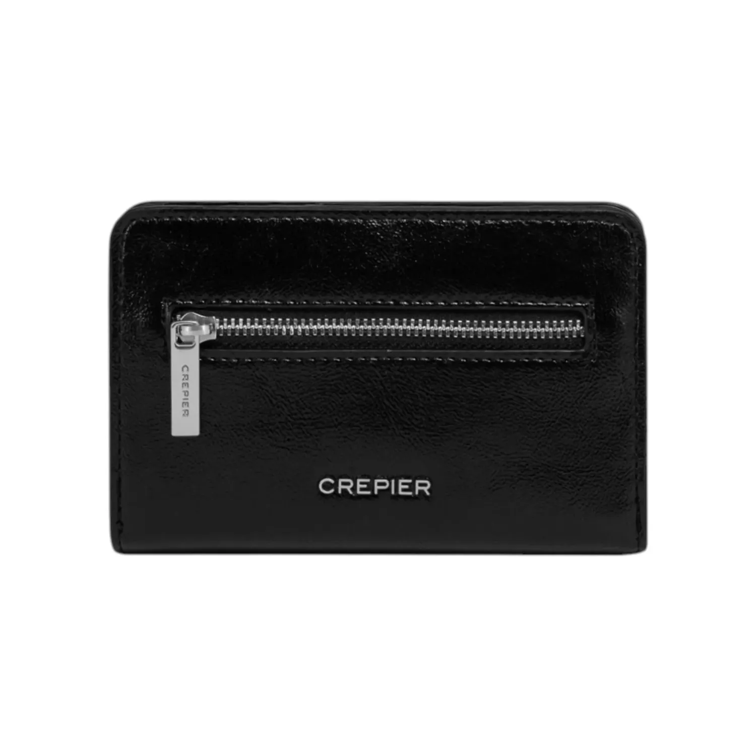 CREPIER Billetera Crepier Mujer Lilia Mediano color negro | Platanitos