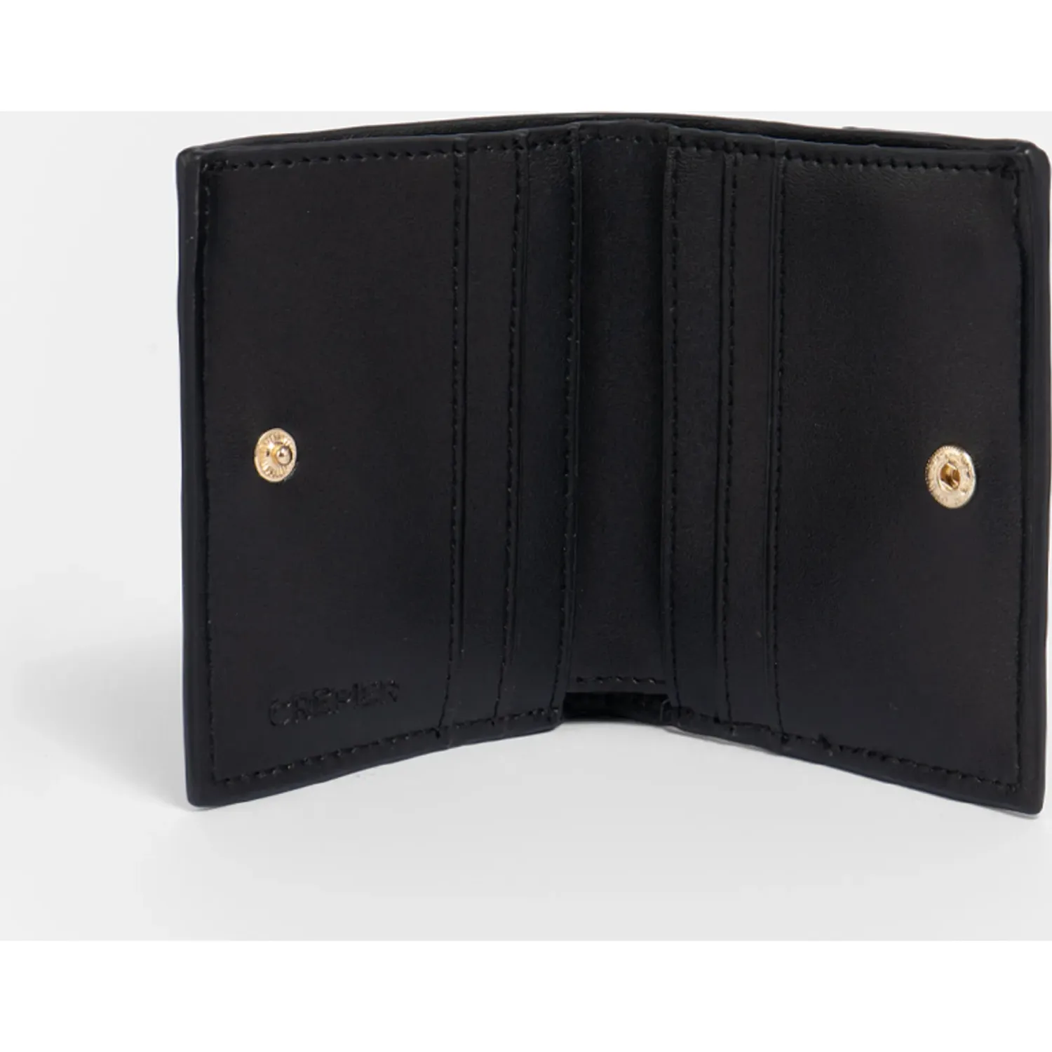 CREPIER Billetera Crepier Mujer Odelia Chico color negro | Platanitos