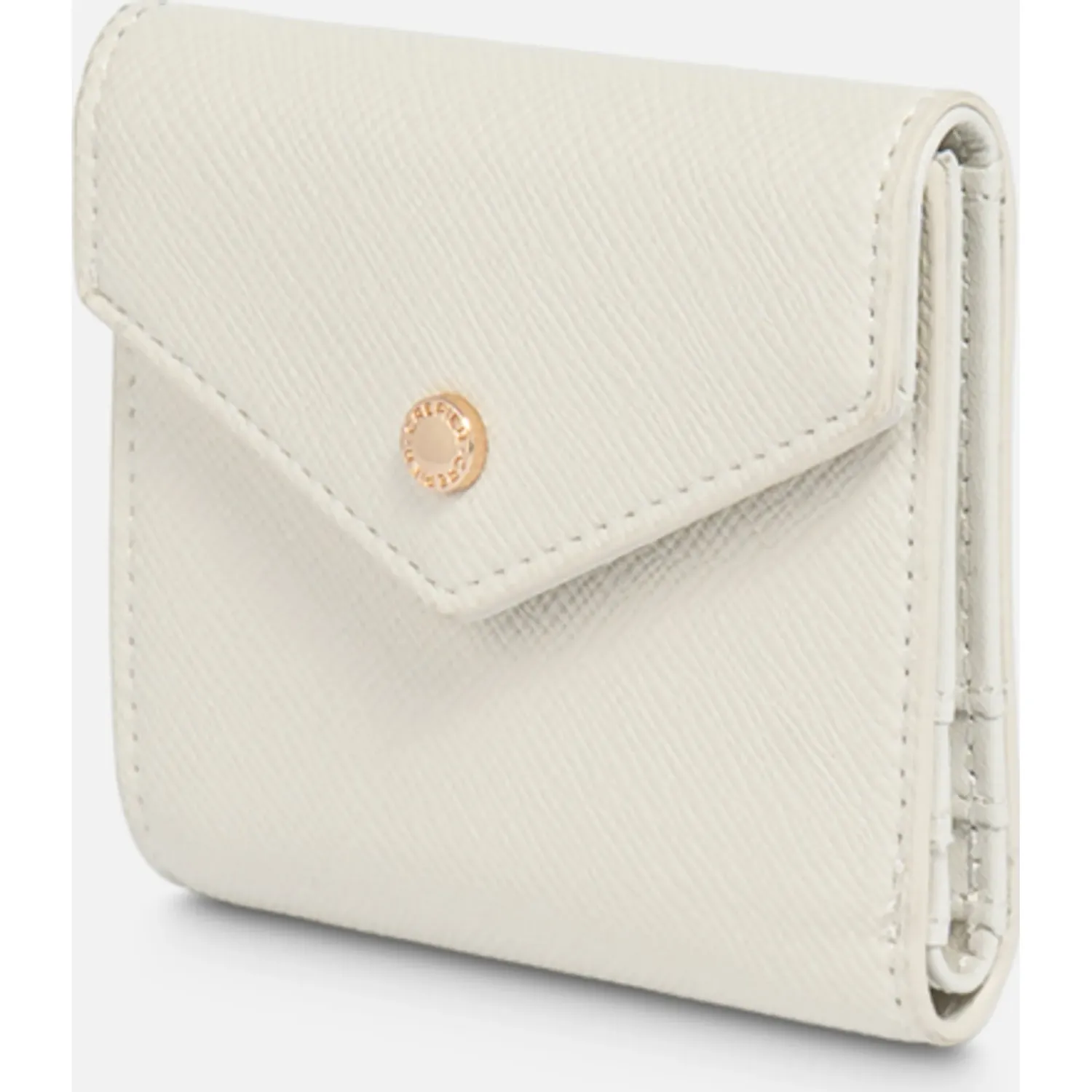 Billetera Crepier Mujer Pauline Chico color hueso | Platanitos