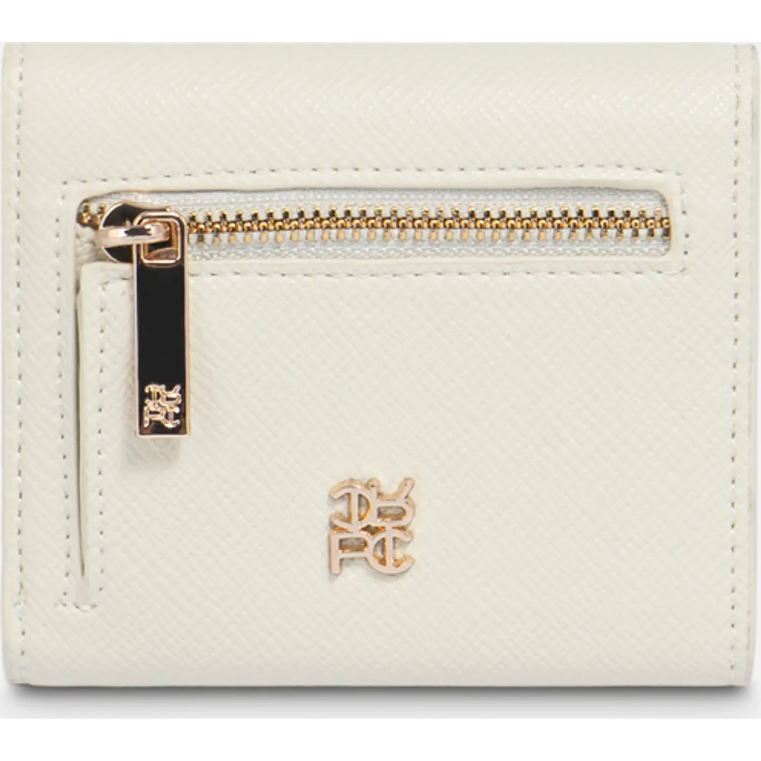 Billetera Crepier Mujer Pauline Chico color hueso | Platanitos