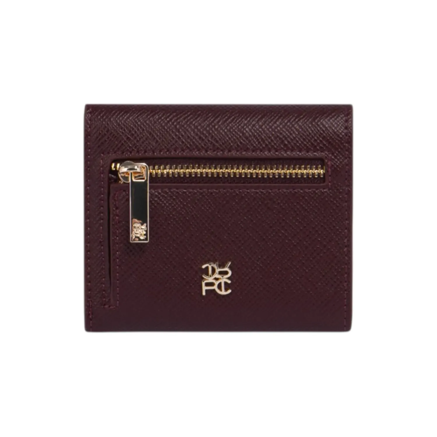 Billetera Crepier Mujer Pauline Chico color burgundy | Platanitos