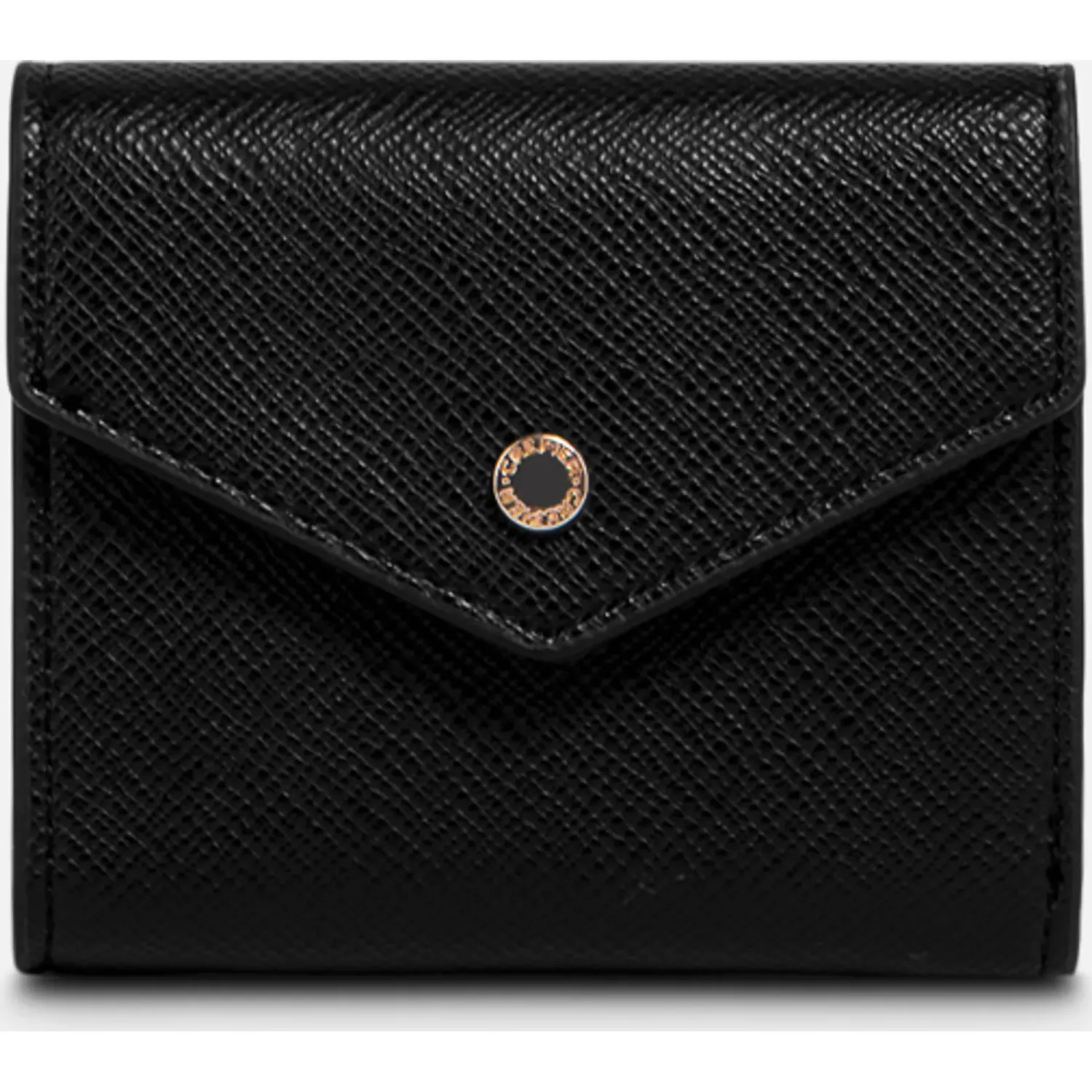 CREPIER Billetera Crepier Mujer Pauline Chico color negro | Platanitos