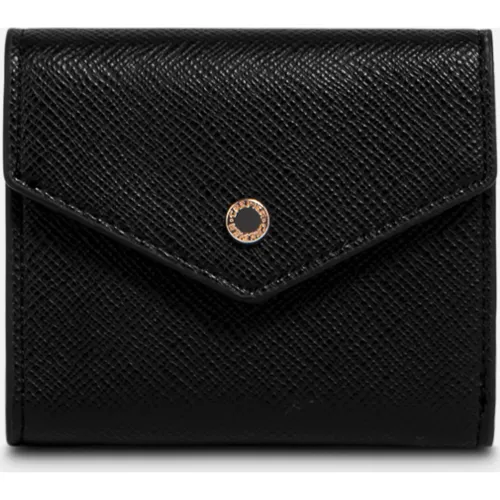 Billetera Crepier Mujer Pauline Chico color negro | Platanitos