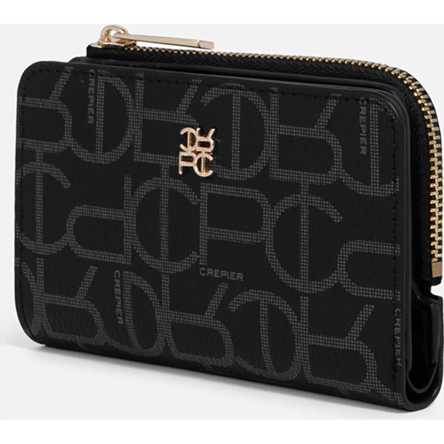 CREPIER Billetera Crepier Mujer Rachel Chico color negro | Platanitos