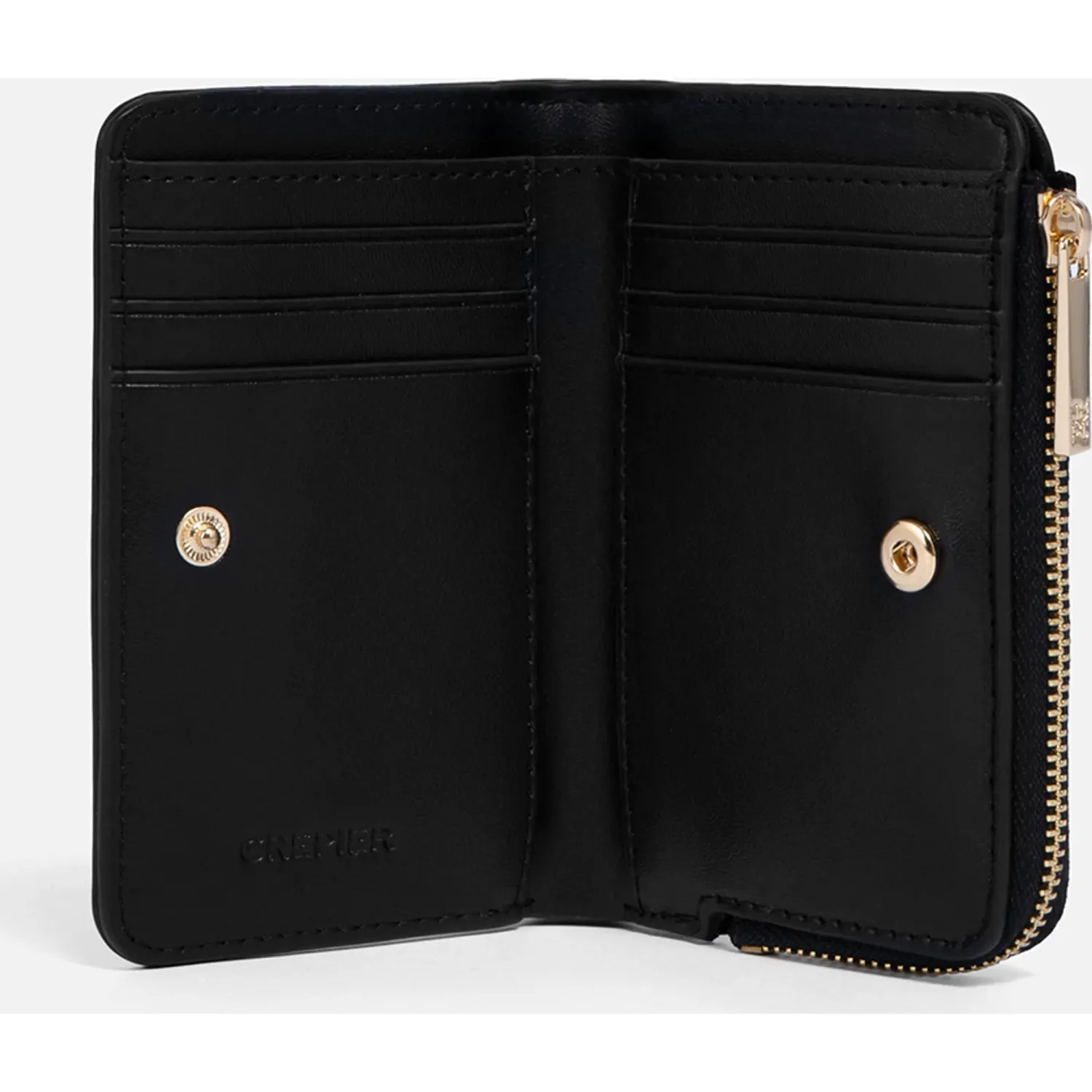 CREPIER Billetera Crepier Mujer Rachel Chico color negro | Platanitos