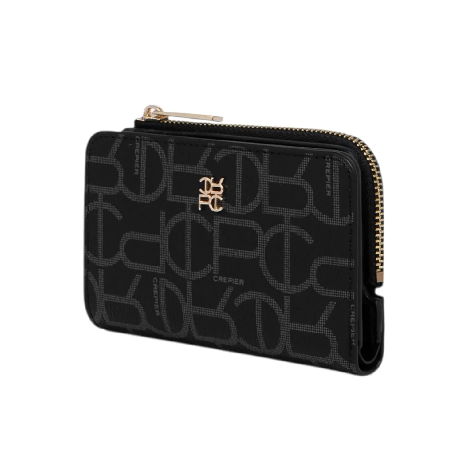 CREPIER Billetera Crepier Mujer Rachel Chico color negro | Platanitos