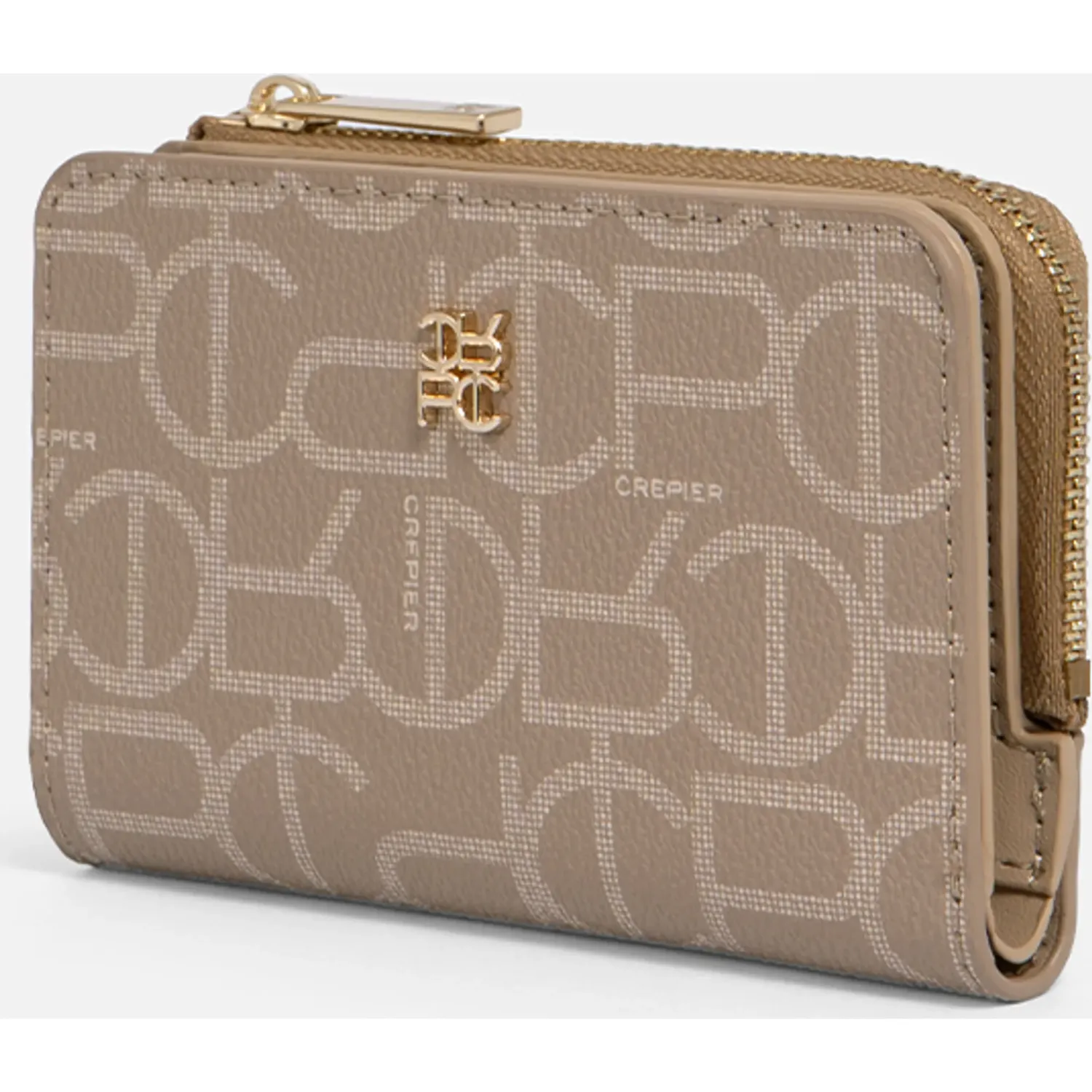 CREPIER Billetera Crepier Mujer Rachel Chico color arena | Platanitos