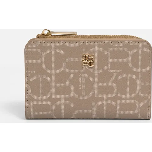 Billetera Crepier Mujer Rachel Chico color beige | Platanitos