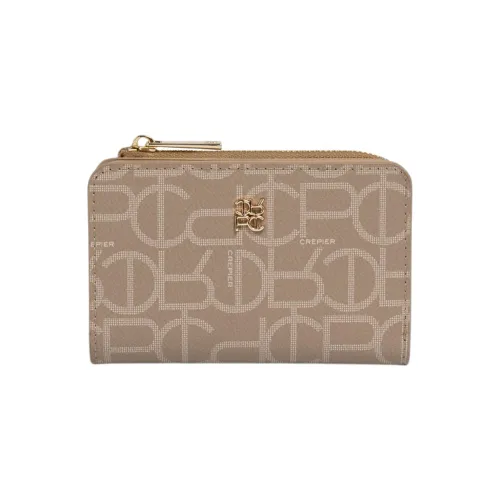 Billetera Crepier Mujer Rachel Chico color beige | Platanitos