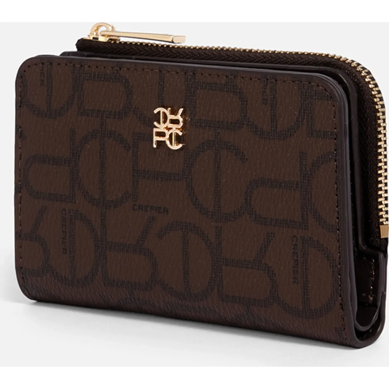 Billetera Crepier Mujer Rachel Chico color marron oscuro | Platanitos