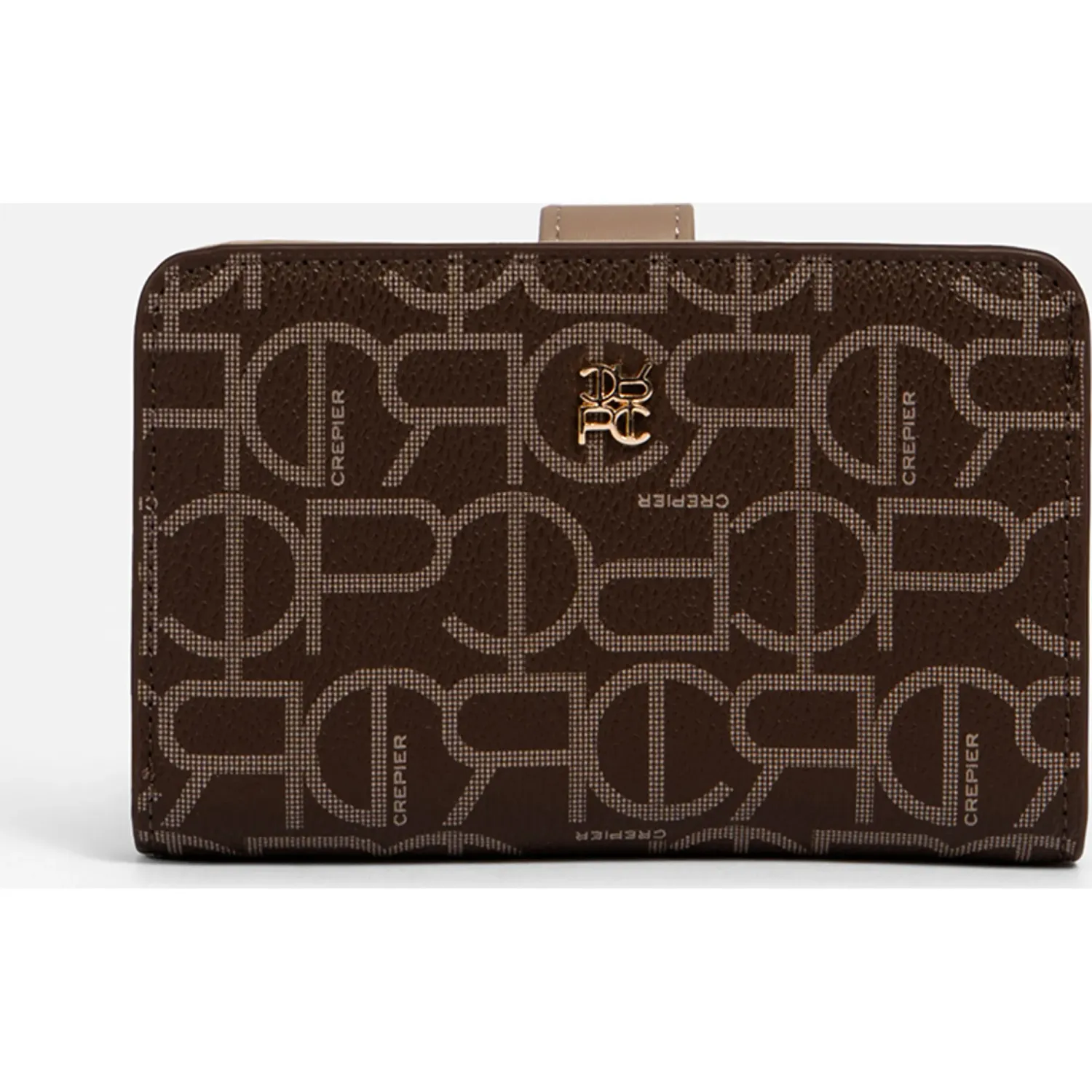 CREPIER Billetera Crepier Mujer Ramina Mediano color marrón | Platanitos