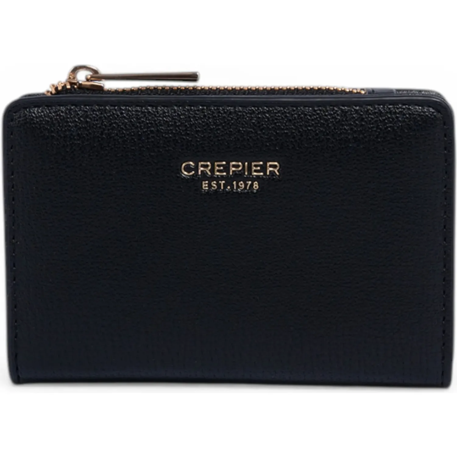 Billetera Crepier Mujer Silvie Chico color negro | Platanitos