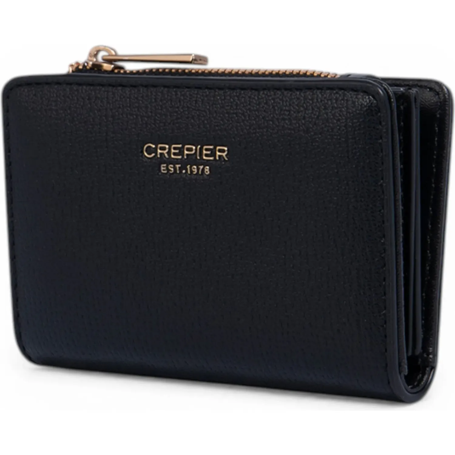 Billetera Crepier Mujer Silvie Chico color negro | Platanitos