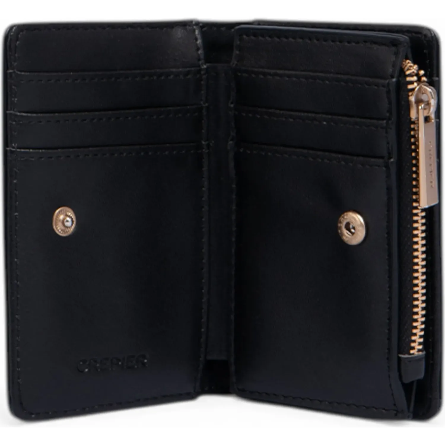 Billetera Crepier Mujer Silvie Chico color negro | Platanitos