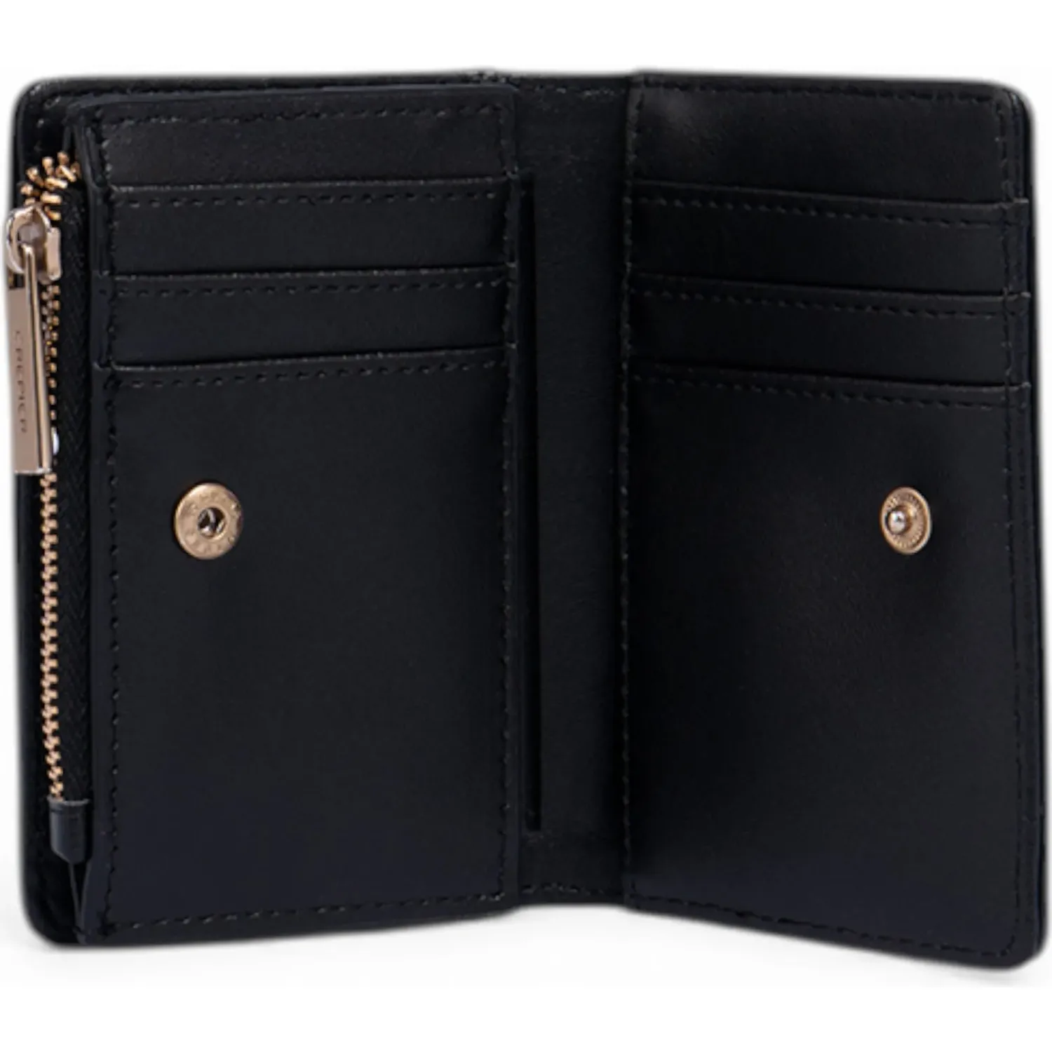 Billetera Crepier Mujer Silvie Chico color negro | Platanitos