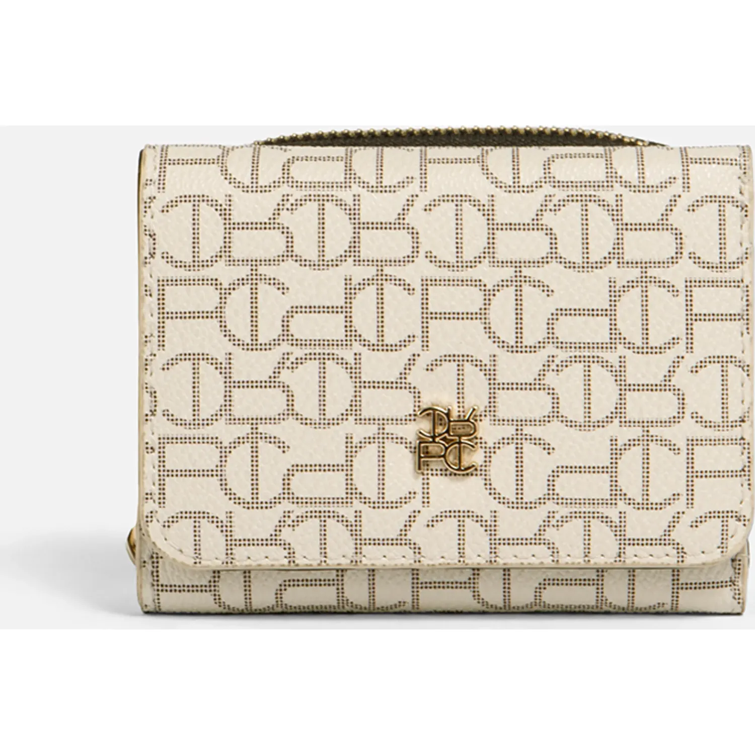 CREPIER Billetera Crepier Mujer Yessel Chico color hueso | Platanitos