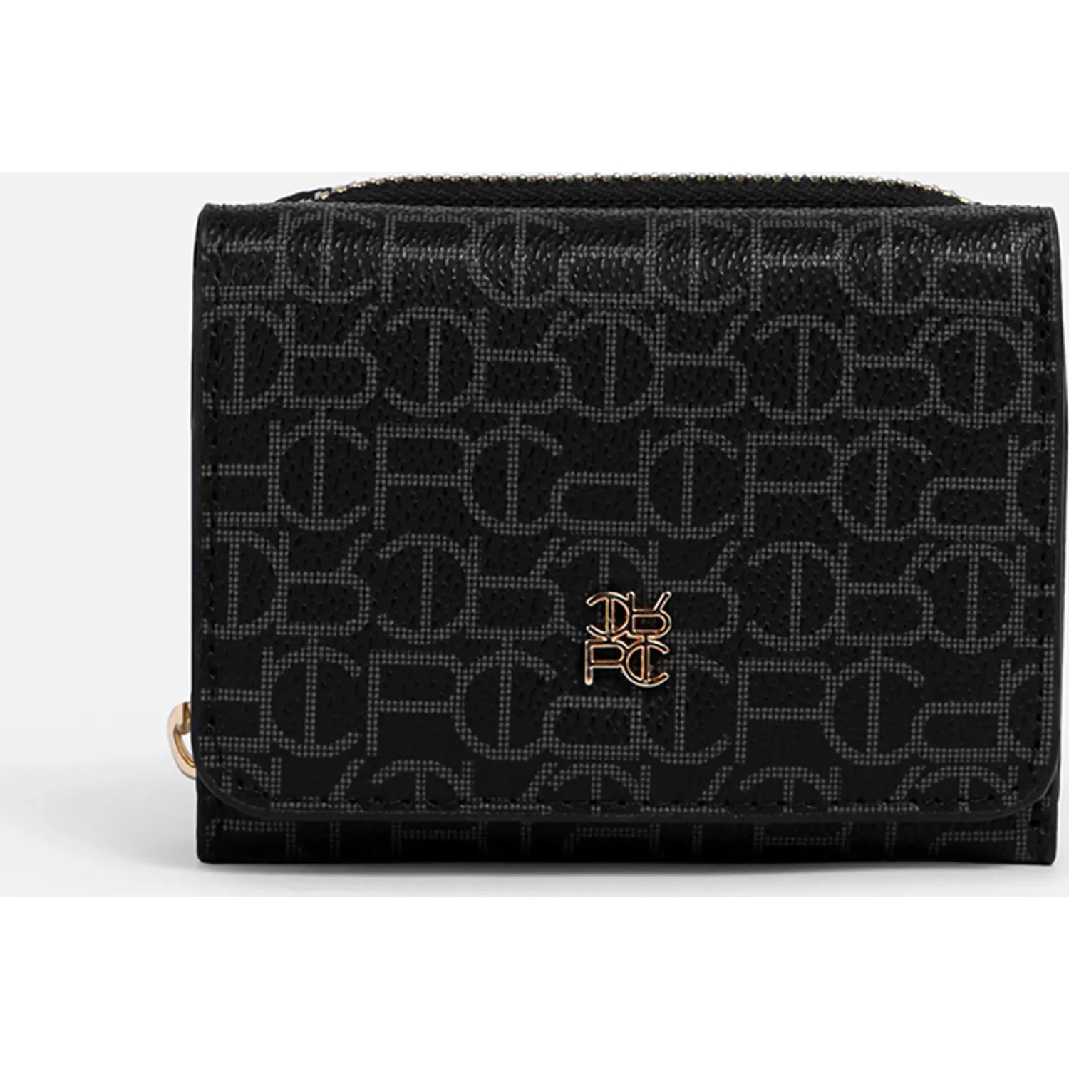 Billetera Crepier Mujer Yessel Chico color negro | Platanitos