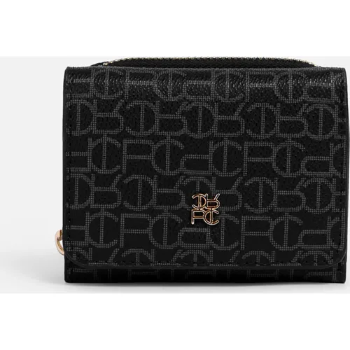 Billetera Crepier Mujer Yessel Chico color negro | Platanitos