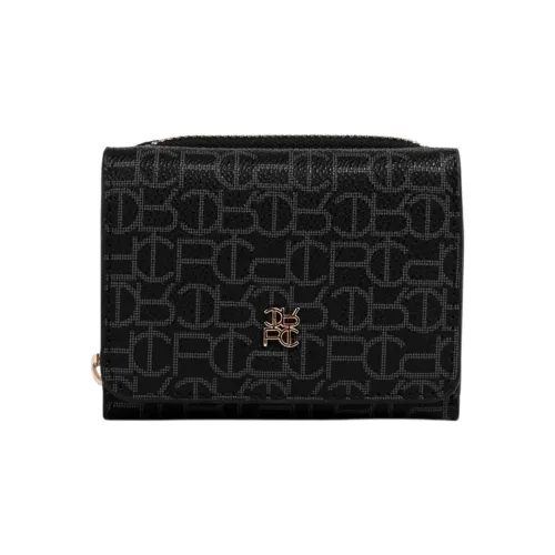 Billetera Crepier Mujer Yessel Chico color negro | Platanitos