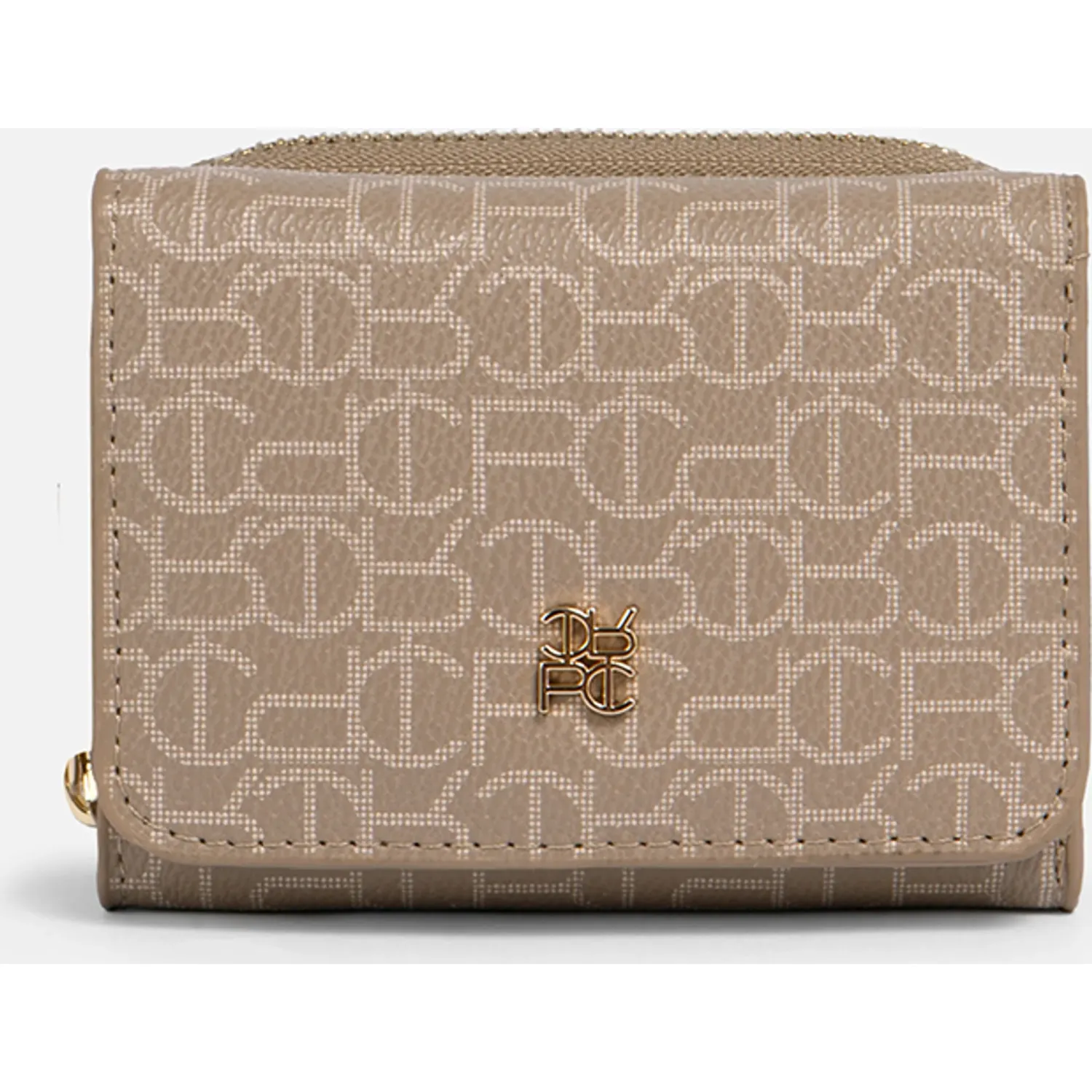 Billetera Crepier Mujer Yessel Chico color arena | Platanitos