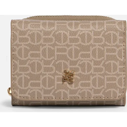 Billetera Crepier Mujer Yessel Chico color beige | Platanitos