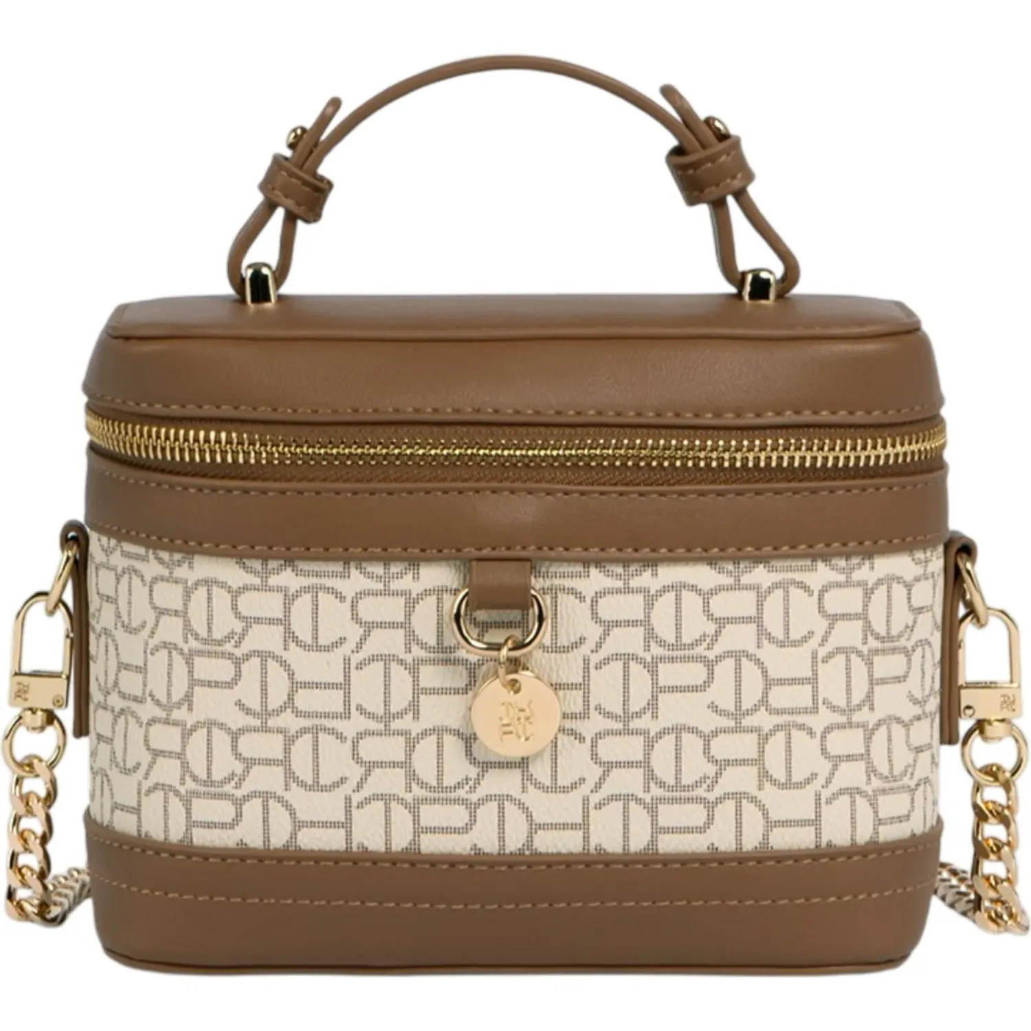 Bolso Crepier Bucket Mujer Jazmin Chico color hueso | Platanitos