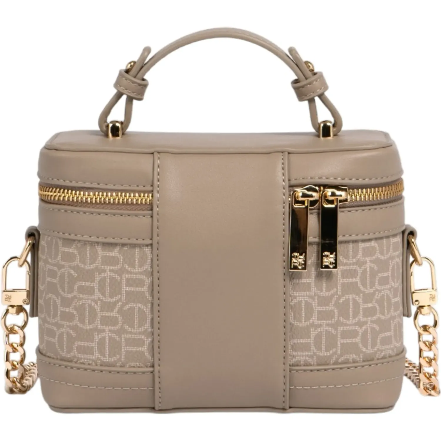 Bolso Crepier Bucket Mujer Jazmin Chico color arena | Platanitos
