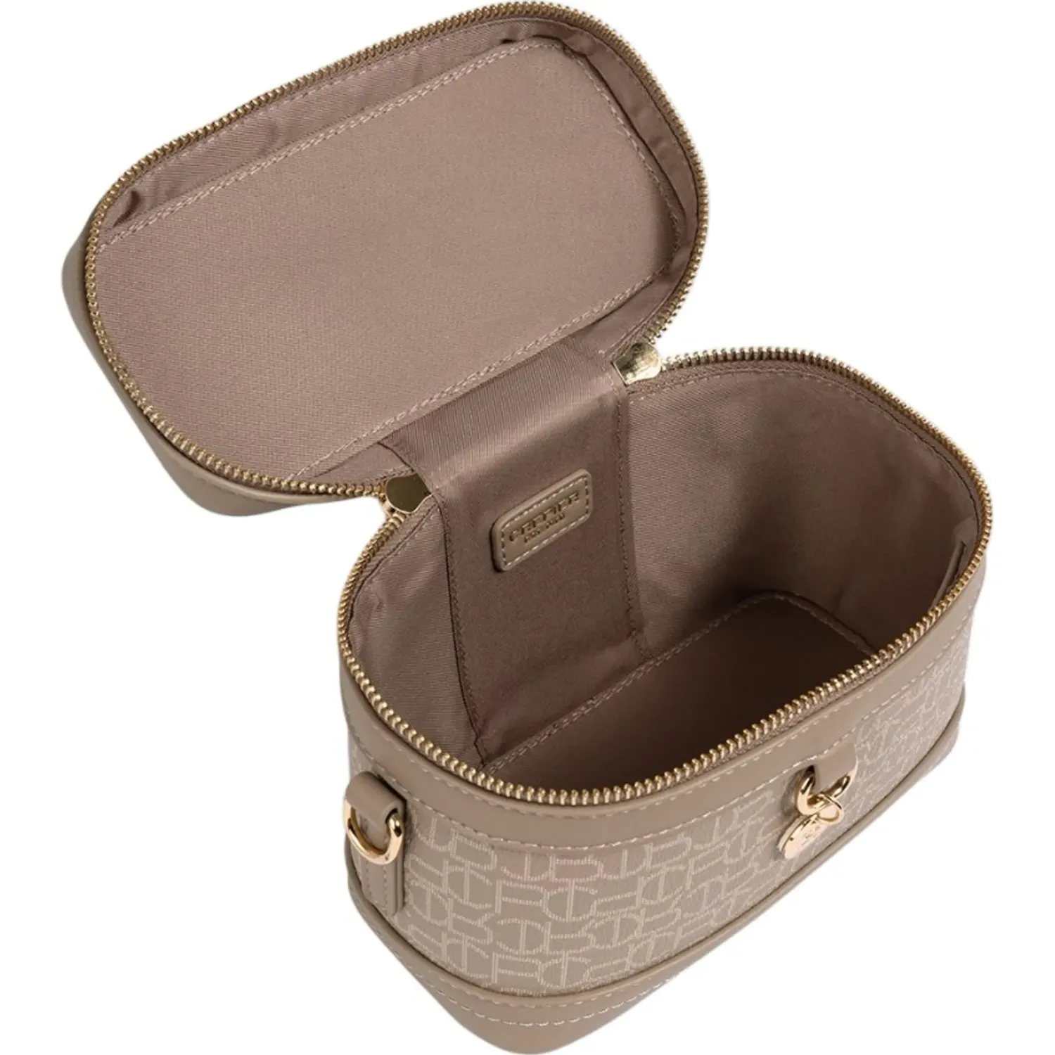 Bolso Crepier Bucket Mujer Jazmin Chico color arena | Platanitos