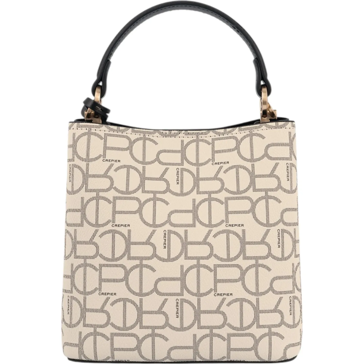 Bolso Crepier Bucket Mujer Nía Chico color hueso | Platanitos