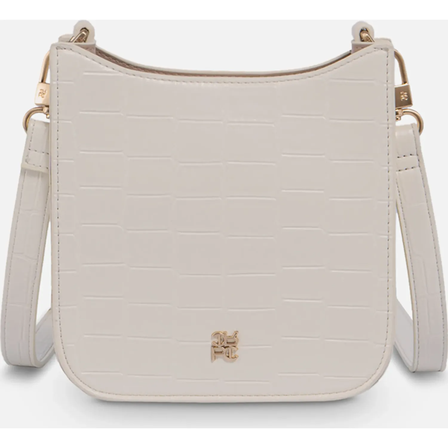 Bolso Crepier Crossbody Mujer Almira Chico color hueso | Platanitos