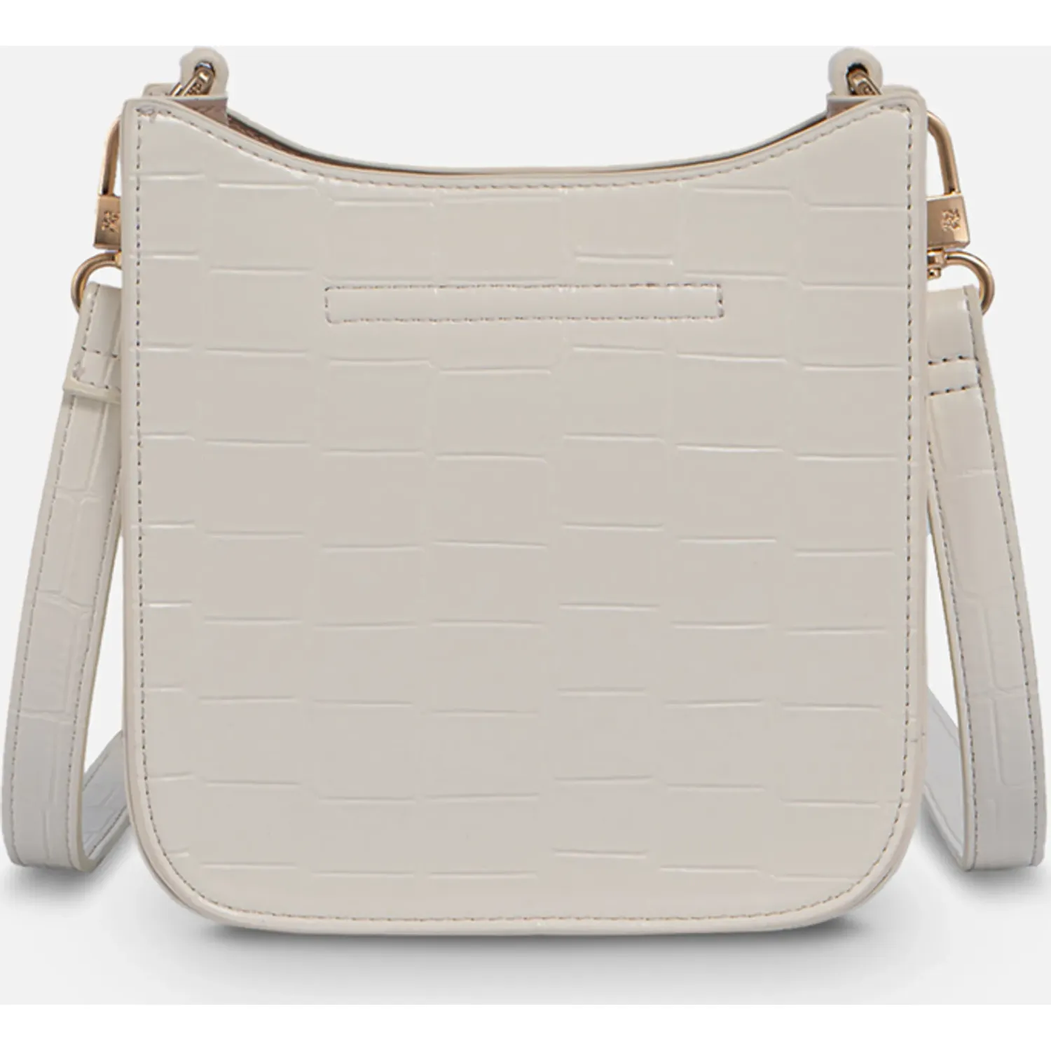 Bolso Crepier Crossbody Mujer Almira Chico color hueso | Platanitos