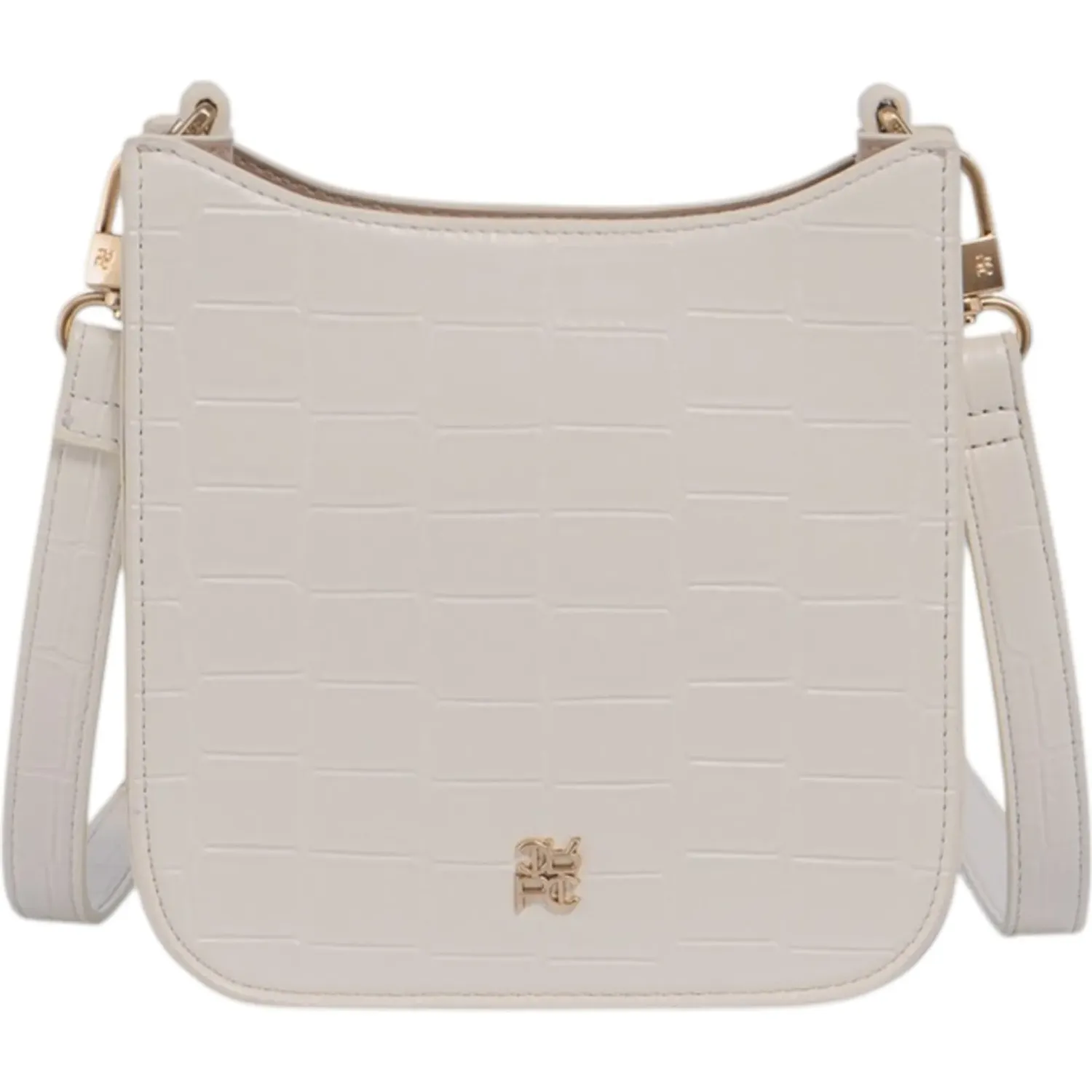 Bolso Crepier Crossbody Mujer Almira Chico color hueso | Platanitos