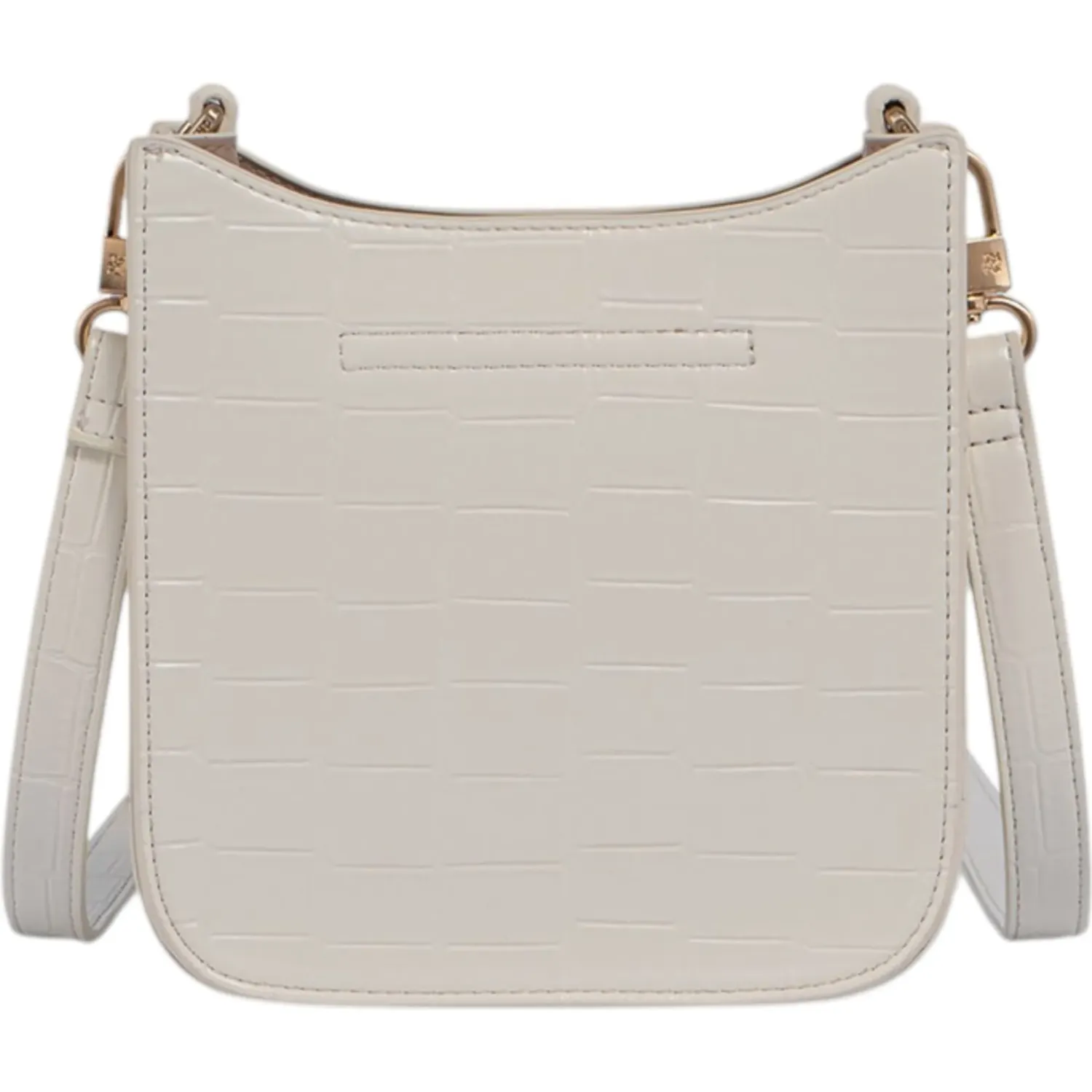 Bolso Crepier Crossbody Mujer Almira Chico color hueso | Platanitos