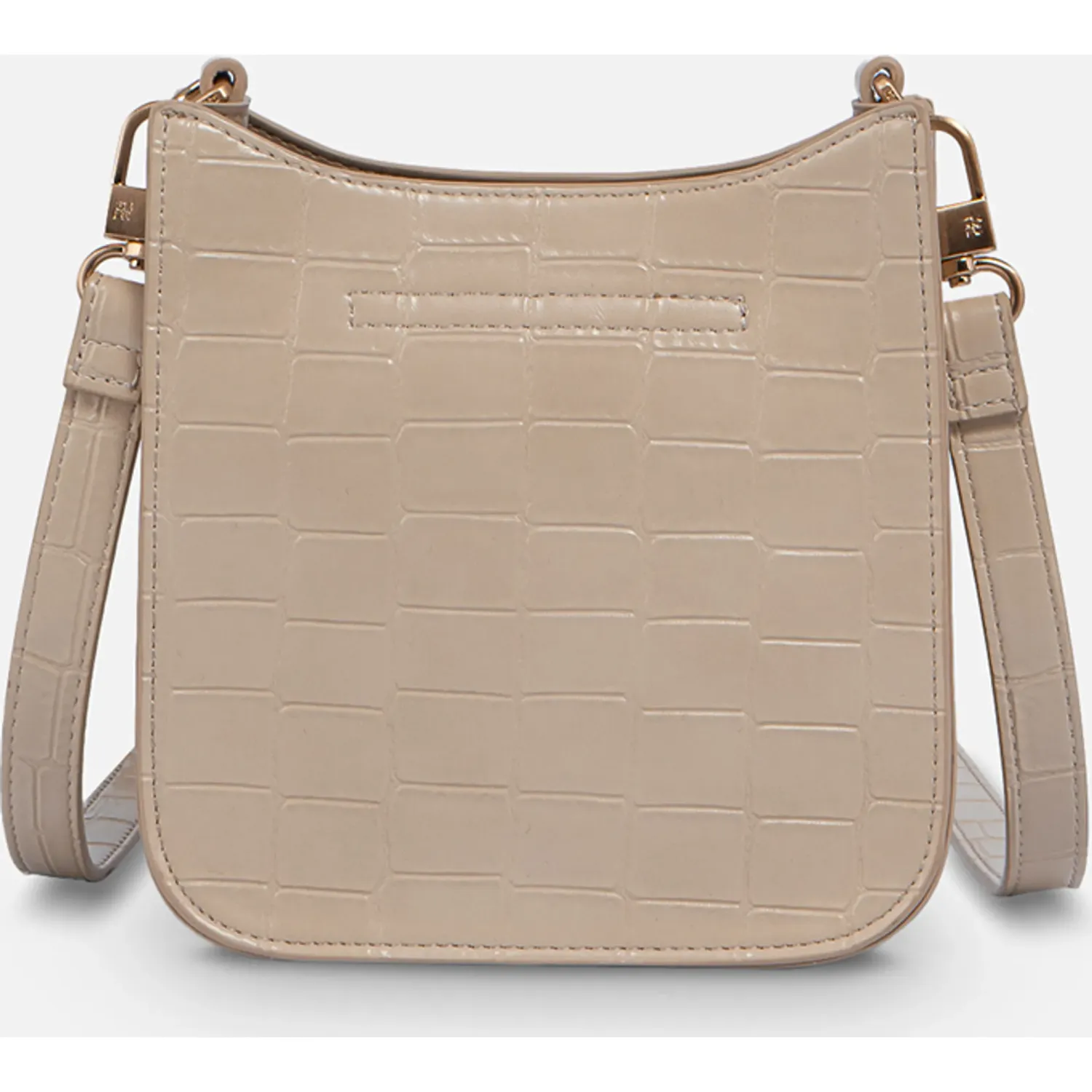 Bolso Crepier Crossbody Mujer Almira Chico color beige | Platanitos