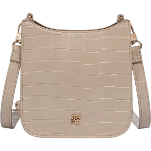 Bolso Crepier Crossbody Mujer Almira Chico color beige | Platanitos
