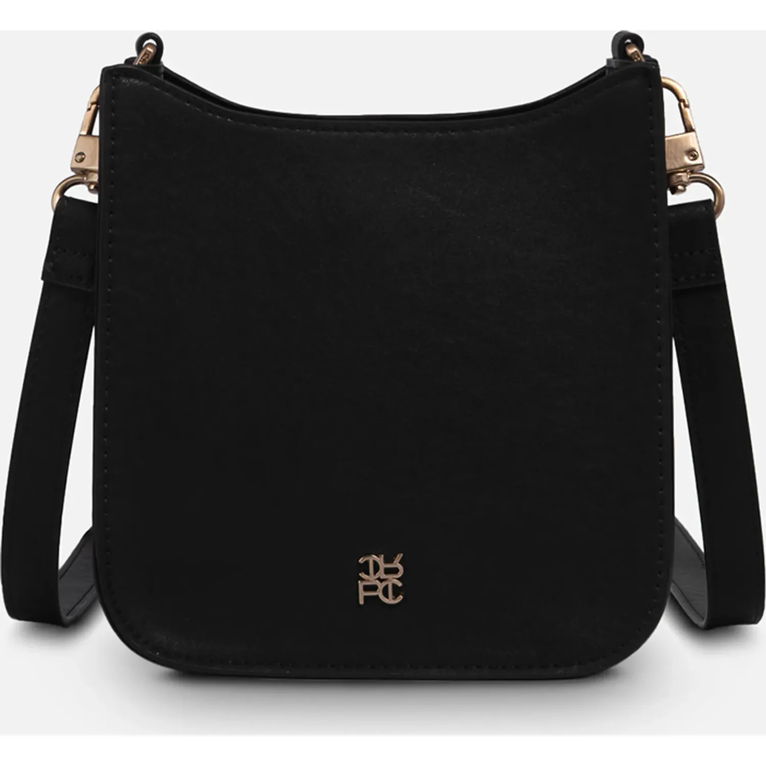 Bolso Crepier Crossbody Mujer Almira Chico color negro | Platanitos