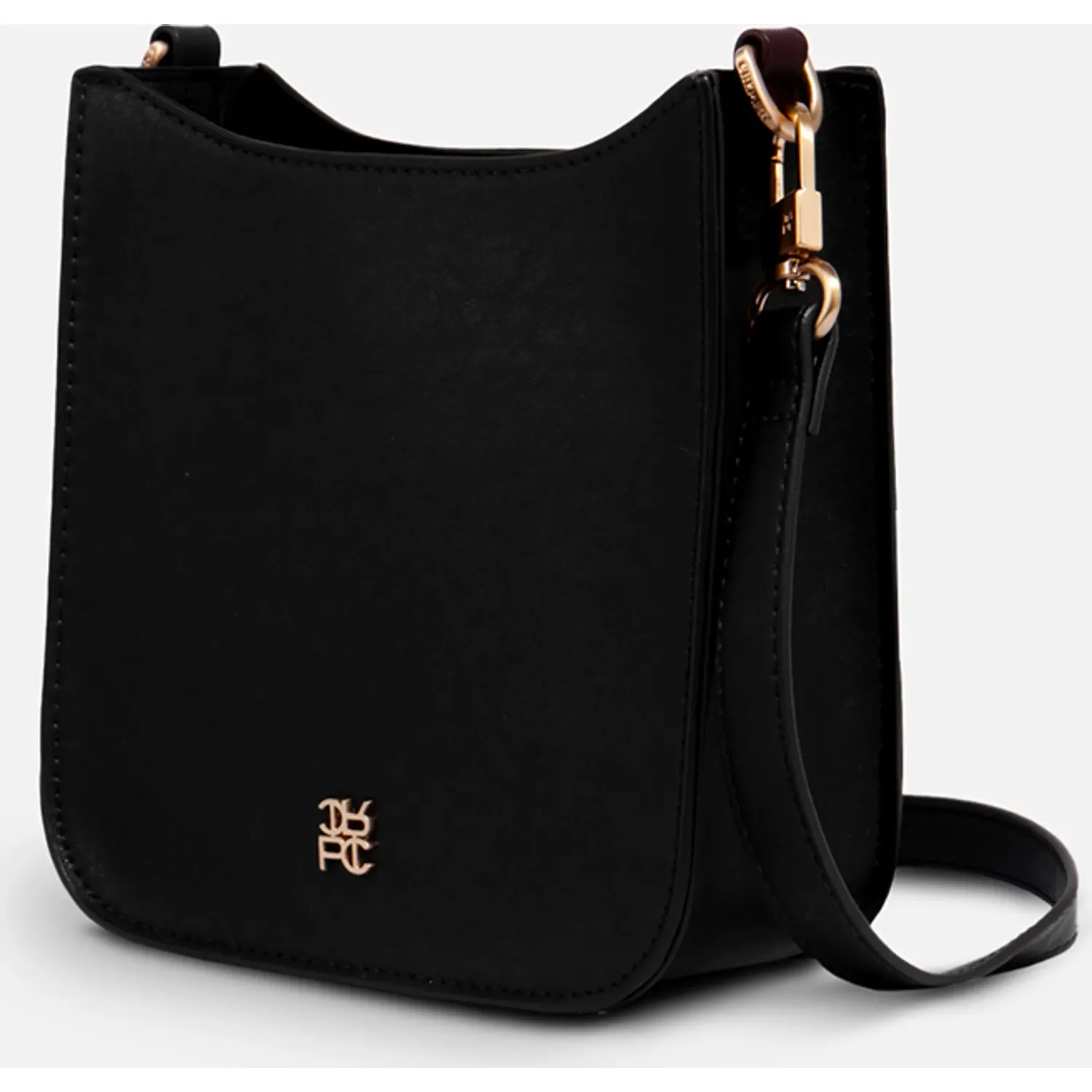 Bolso Crepier Crossbody Mujer Almira Chico color negro | Platanitos