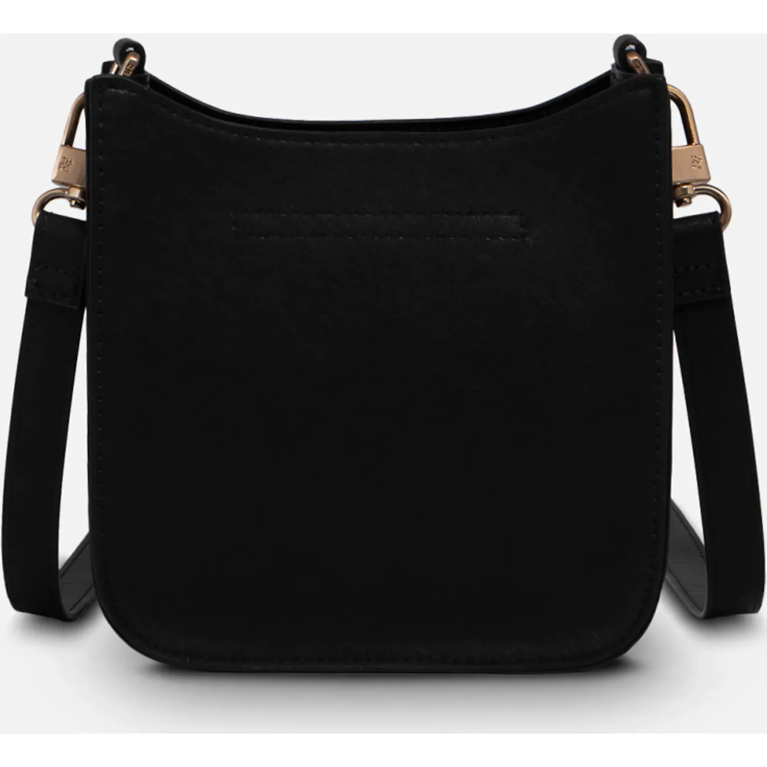 Bolso Crepier Crossbody Mujer Almira Chico color negro | Platanitos
