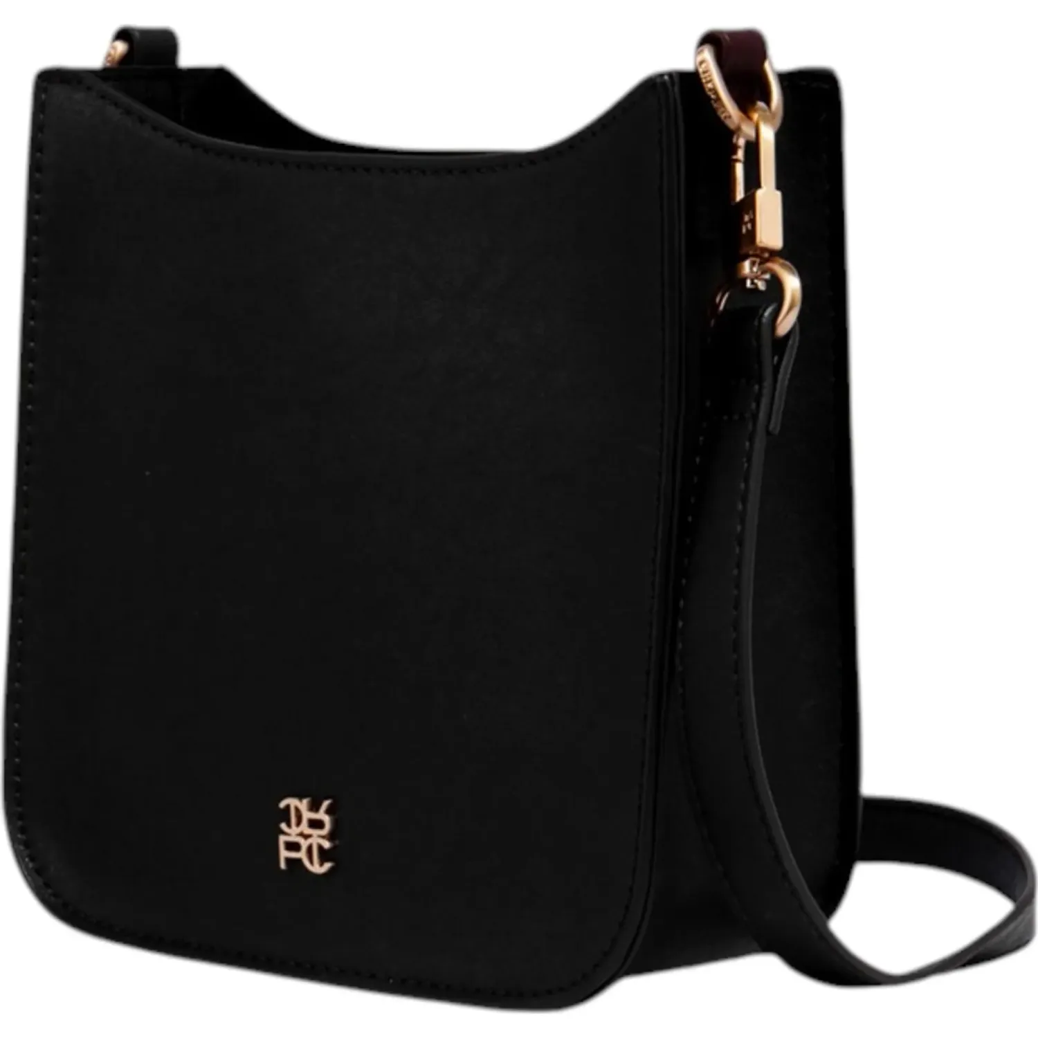 Bolso Crepier Crossbody Mujer Almira Chico color negro | Platanitos