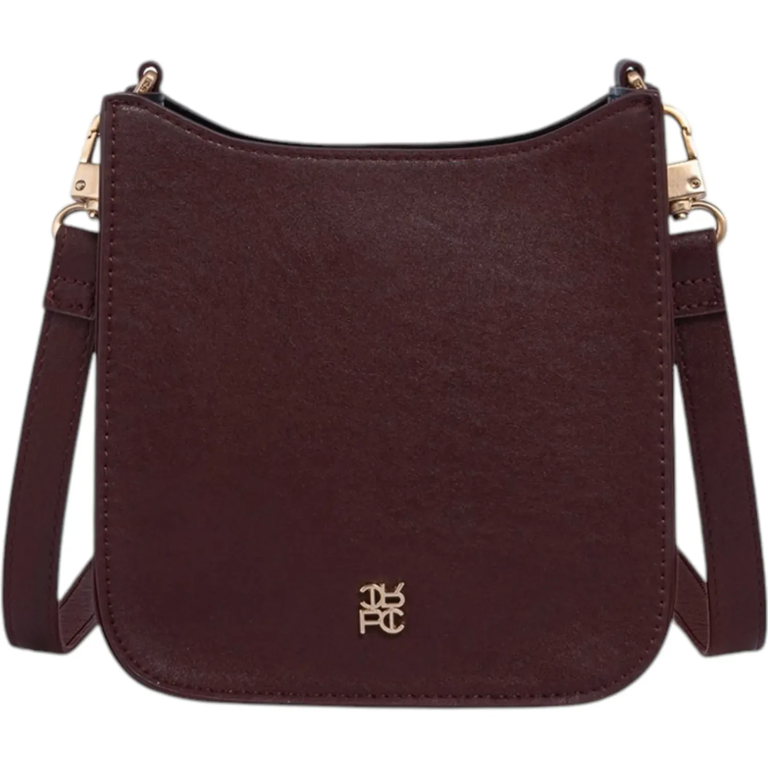 Bolso Crepier Crossbody Mujer Almira Chico color burgundy | Platanitos