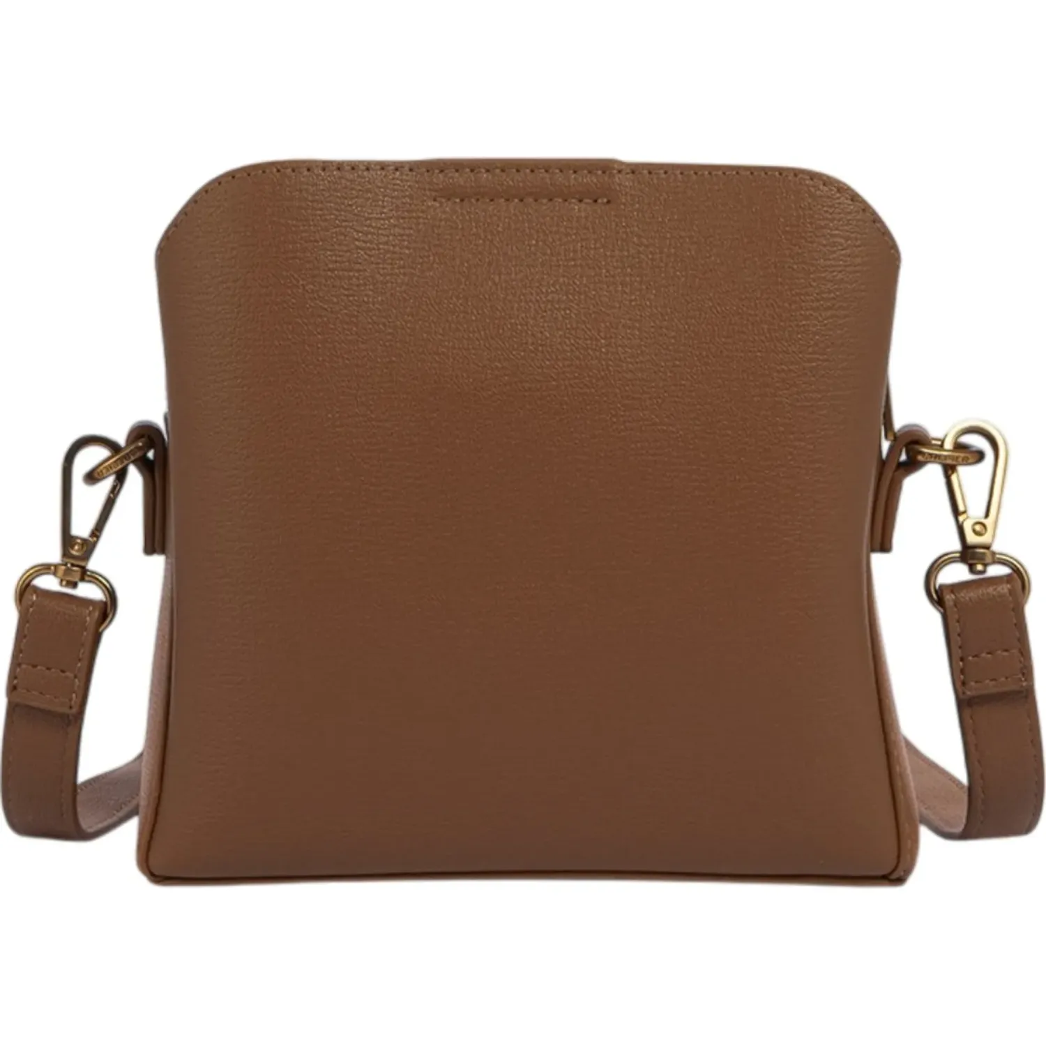 Bolso Crepier Crossbody Mujer Moirana Chico color toffee | Platanitos