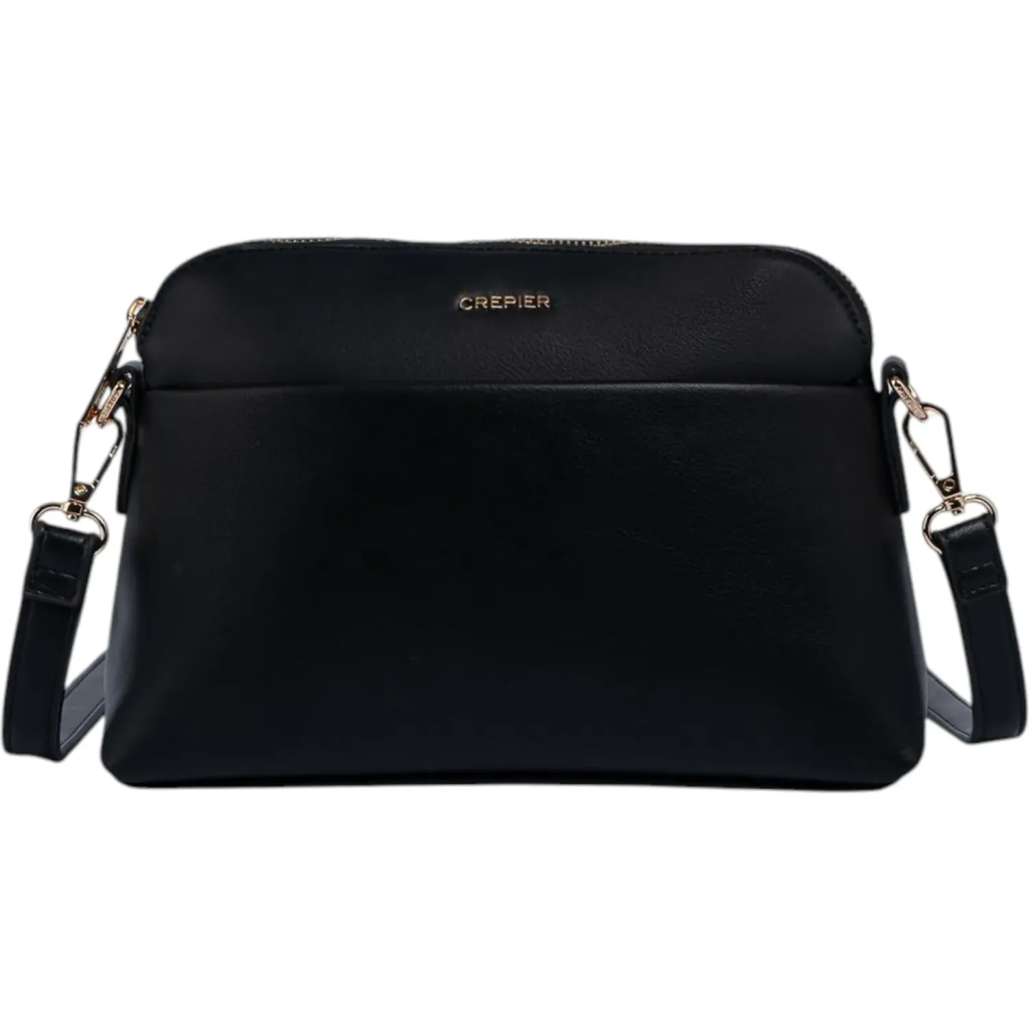 Bolso Crepier Crossbody Mujer Noria Chico color negro | Platanitos